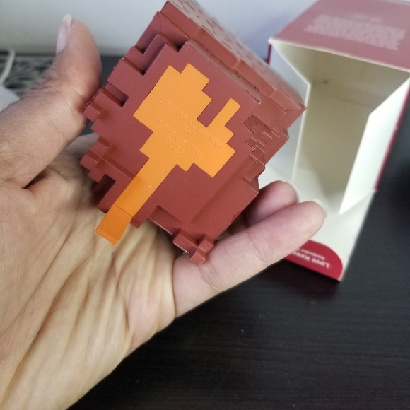 The Nether MINECRAFT NEW NM Box Hallmark 2020 Ornament Game Lavafalls PIXAL Game - Picture 11 of 14